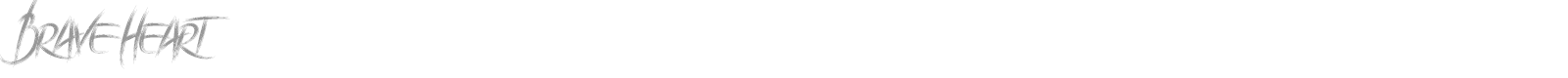 Brave Heart font preview